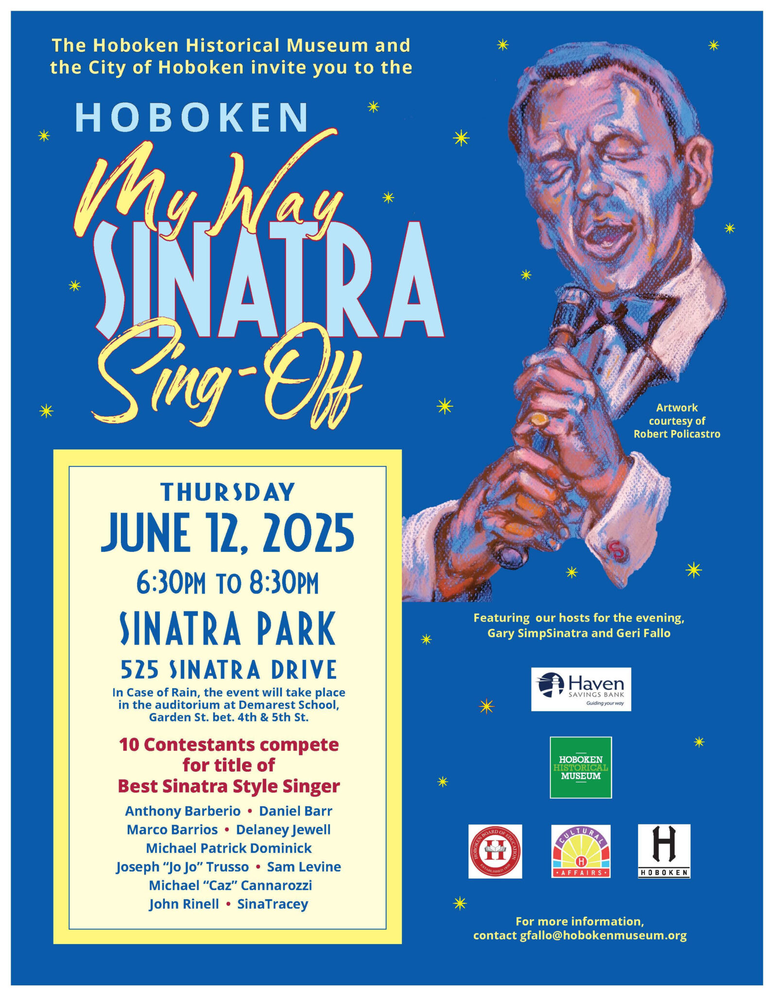 Frank Sinatra Sing Off Contest