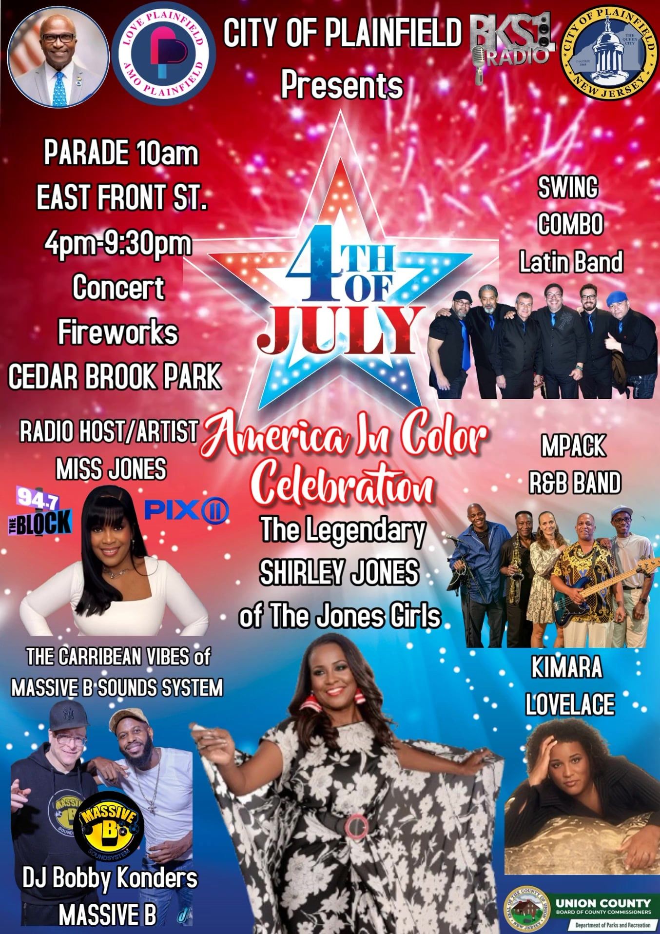 Plainfield 4th of July Music Festival w/Fireworks