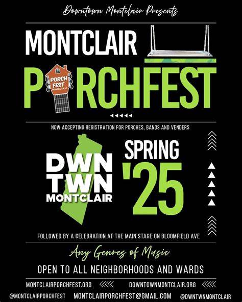 Montclair Porch Fest